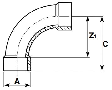 ABS-Short-Bend-90-Diagram