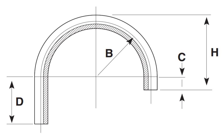 Dropper Bend | Fittings | AirLine | Durapipe